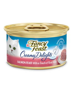 Fancy Feast Creamy Delights Salmon Feast With A Touch Of Real Milk