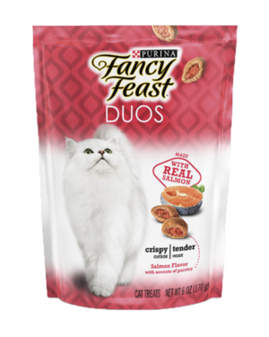 Fancy Feast Duos Salmon Flavor With Accents Of Parsley