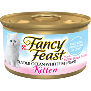 Fancy Feast Kitten Tender Ocean Whitefish Feast