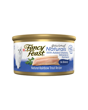 Fancy Feast Gourmet Naturals Natural Rainbow Trout Recipe In Gravy