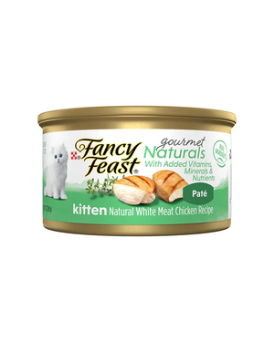 Fancy Feast Gourmet Naturals Natural White Meat Chicken Recipe For Kittens