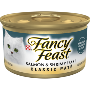 Fancy Feast Classic Pate Salmon & Shrimp Feast
