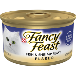 Fancy Feast Flaked Fish & Shrimp Feast