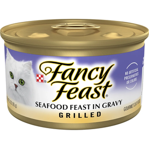 Fancy Feast Grilled Seafood Feast In Gravy