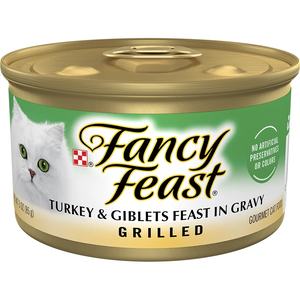 Fancy Feast Grilled Turkey & Giblets Feast In Gravy