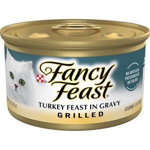 Fancy Feast Grilled Turkey Feast In Gravy
