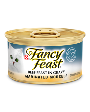 Fancy Feast Marinated Morsels Beef Feast In Gravy
