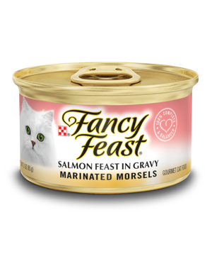 Fancy Feast Marinated Morsels Salmon Feast In Gravy | Review & Rating ...