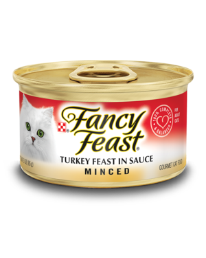 Fancy Feast Minced Turkey Feast In Sauce