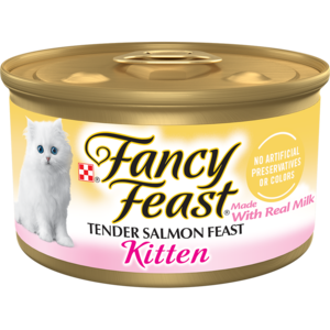 Fancy Feast Kitten Tender Salmon Feast
