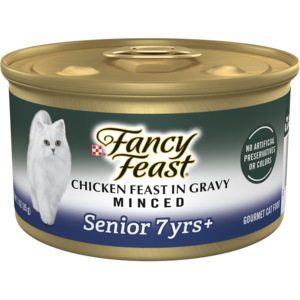 Fancy Feast Minced Chicken Feast In Gravy For Senior 7+