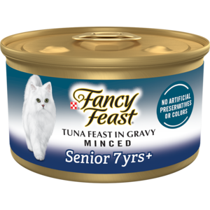 Fancy Feast Minced Tuna Feast In Gravy For Senior 7+