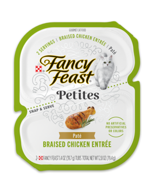 Fancy Feast Petites Braised Chicken Entrée Paté