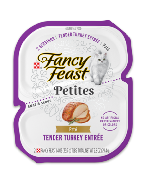Fancy Feast Petites Tender Turkey Entrée Paté