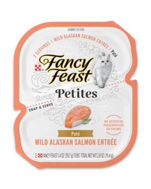 Fancy Feast Petites Wild Alaskan Salmon Entrée Paté