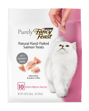 Fancy Feast Purely Natural Hand-Flaked Salmon Treats