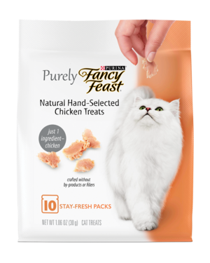 Fancy Feast Purely Natural Hand-Selected Chicken Treats