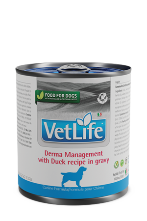 Farmina Vet Life Derma Management With Duck Recipe In Gravy For Dogs (Canned)
