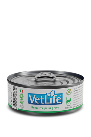 Farmina Vet Life Renal Recipe In Gravy For Cats (Canned)
