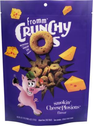 Fromm Crunchy O's Smokin' CheesePlosions Flavor