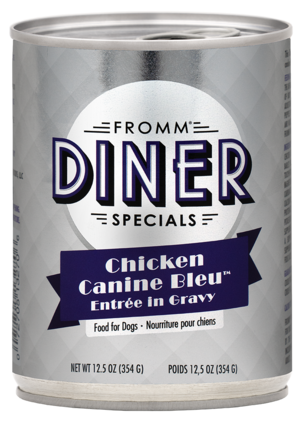 Fromm Diner Specials Chicken Canine Bleu Entrée In Gravy