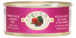 Fromm Four-Star Nutritionals Chicken, Duck and Salmon Pate For Cats