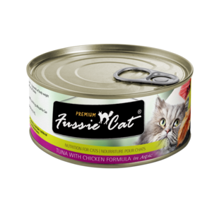 Fussie Cat Premium Tuna With Chicken Formula In Aspic