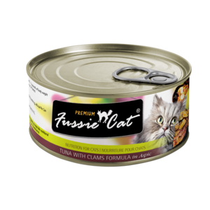 Fussie Cat Premium Tuna With Clams Formula In Aspic