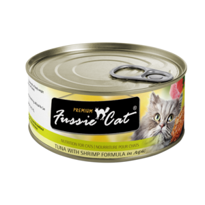 Fussie Cat Premium Tuna With Shrimp Formula In Aspic