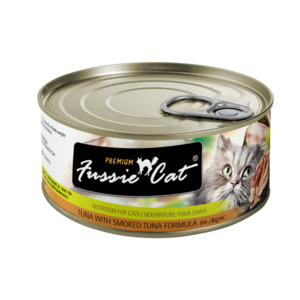 Fussie Cat Premium Tuna With Smoked Tuna Formula In Aspic
