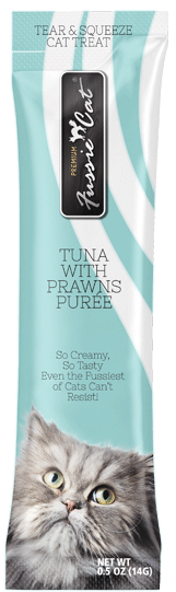 Fussie Cat Purée Tuna With Prawns Purée