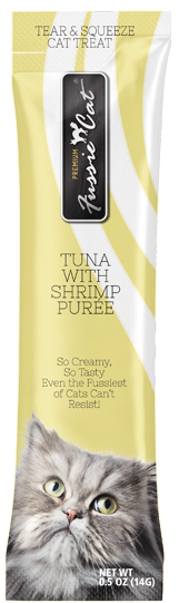 Fussie Cat Purée Tuna With Shrimp Purée
