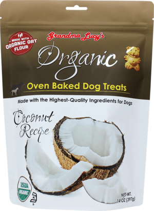 Grandma Lucy's Organic Oven Baked Dog Treats Coconut Recipe