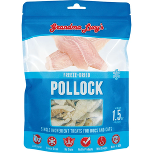 Grandma Lucy's Single Ingredient Treats Freeze-Dried Pollock