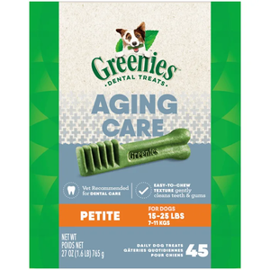 Greenies Aging Care Petite Dental Treats