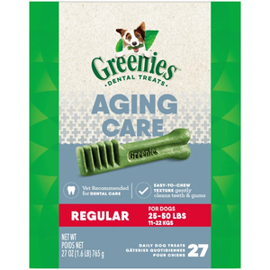 Greenies Aging Care Regular Dental Treats