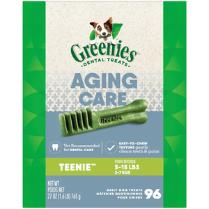 Greenies Aging Care Teenie Dental Treats