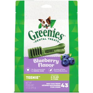 Greenies Blueberry Flavor Teenie Dental Treats