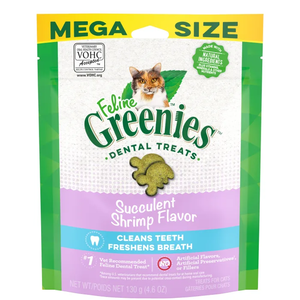 Greenies Feline Dental Treats Succulent Shrimp Flavor