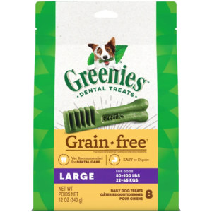 Greenies Grain Free Large Dental Treats