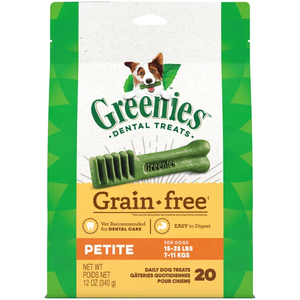 Greenies Grain Free Petite Dental Treats