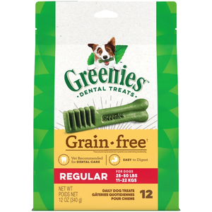 Greenies Grain Free Regular Dental Treats