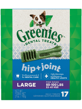 Greenies Hip + Joint Large Dental Treats