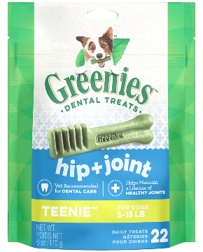 Greenies Hip + Joint Teenie Dental Treats