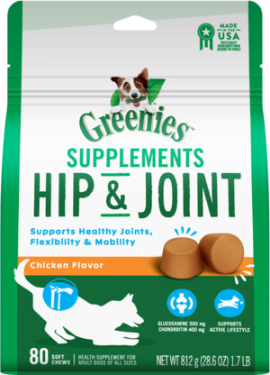 Greenies Supplements Hip & Joint Chicken Flavor