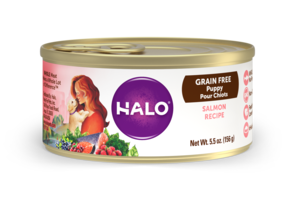 Halo Grain Free Puppy Salmon Recipe