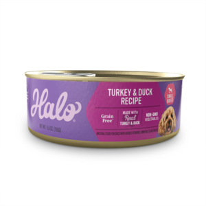 Halo Small Breed Dog Turkey & Duck Recipe (Grain Free)