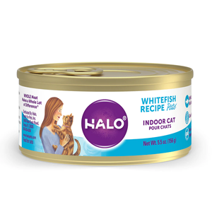 Halo Indoor Cat Whitefish Recipe Pate