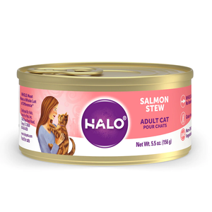 Halo Adult Cat Salmon Stew