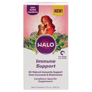 Halo Immune Support Natural Immunity Support From Carcumin & Mushrooms